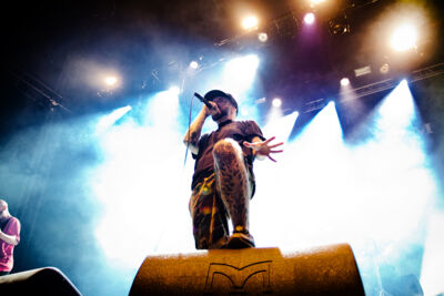 Nostromo @ Dour Festival 2017, picture 3, photographed by Magali Decamps - FrontView Magazine