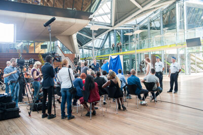 Setbezoek Patser @ Justitiepaleis Antwerpen, picture 45, photographed by Goele Bormans - FrontView Magazine