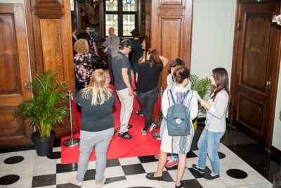 Setbezoek Verborgen verlangen @ Platin Moretus Museum, picture 1, photographed by Goele Bormans - FrontView Magazine