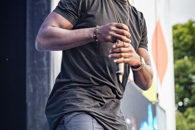 Tinie Tempah @ Suikerrock 2017, picture 2, photographed by Jan van Hecke - FrontView Magazine