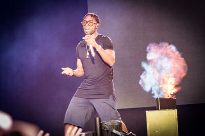 Tinie Tempah @ Suikerrock 2017, picture 13, photographed by Jan van Hecke - FrontView Magazine