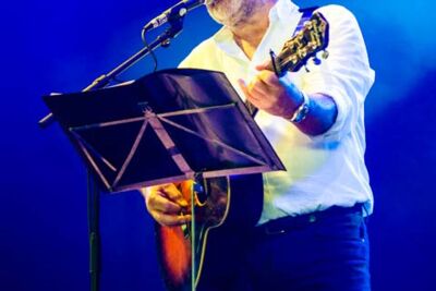 Jan De Smet & De 2 Centimeters @ Dranouter 2017, foto 1, foto's door Gert Daemen - FrontView Magazine
