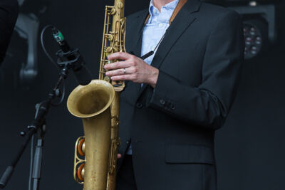 André Brasseur band @ Linkerwoofer, picture 5, photographed by Marc Verdonck - FrontView Magazine