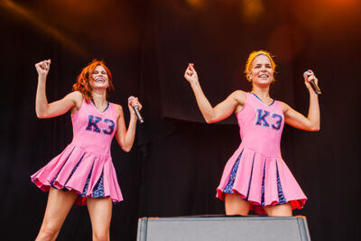 K3 @ Midsummerfest Wommelgem, foto 24, foto's door Dimitri Vanlommel - FrontView Magazine