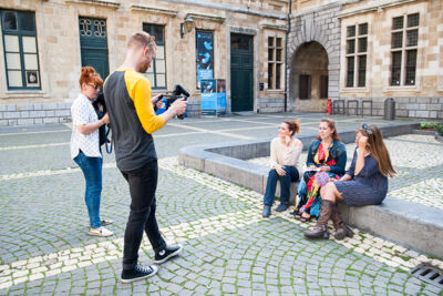 Making Off: Teaser Musical Zingt the Top of the Divas @ Antwerpen, picture 8, photographed by Goele Bormans - FrontView Magazine