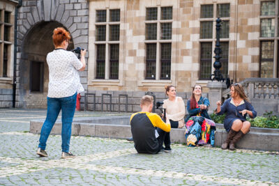 Making Off: Teaser Musical Zingt the Top of the Divas @ Antwerpen, picture 26, photographed by Goele Bormans - FrontView Magazine