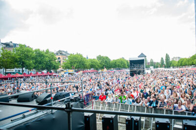 Cleymans & Van Geel @ Antwerpen Zingt, picture 8, photographed by Goele Bormans - FrontView Magazine