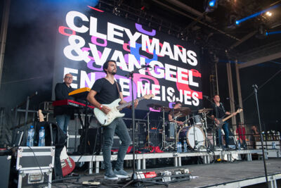 Cleymans & Van Geel @ Antwerpen Zingt, picture 13, photographed by Goele Bormans - FrontView Magazine