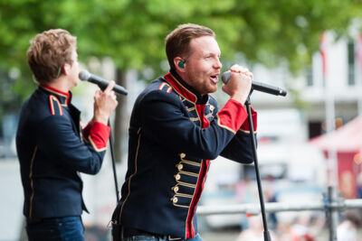 Cleymans & Van Geel @ Antwerpen Zingt, picture 22, photographed by Goele Bormans - FrontView Magazine