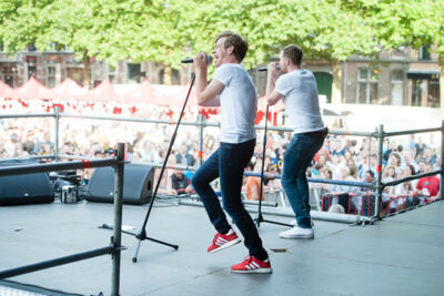 Cleymans & Van Geel @ Antwerpen Zingt, picture 60, photographed by Goele Bormans - FrontView Magazine
