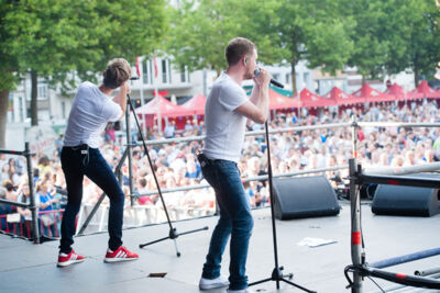 Cleymans & Van Geel @ Antwerpen Zingt, picture 66, photographed by Goele Bormans - FrontView Magazine