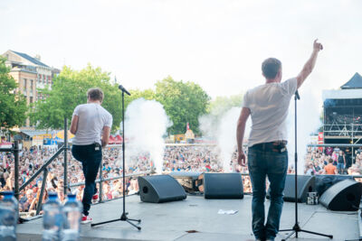 Cleymans & Van Geel @ Antwerpen Zingt, picture 69, photographed by Goele Bormans - FrontView Magazine