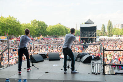 Cleymans & Van Geel @ Antwerpen Zingt, picture 74, photographed by Goele Bormans - FrontView Magazine