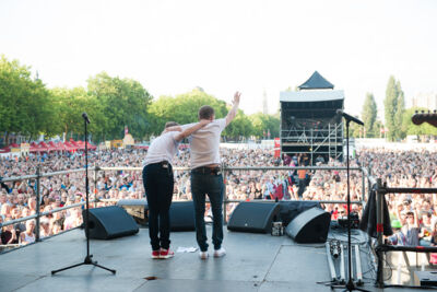 Cleymans & Van Geel @ Antwerpen Zingt, picture 79, photographed by Goele Bormans - FrontView Magazine