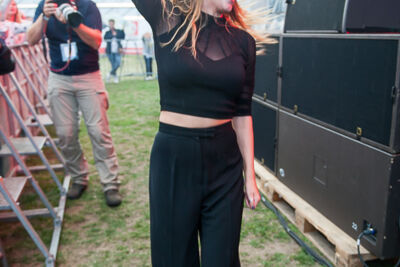 Laura Tesoro @ Midsummerfest Wommelgem, picture 75, photographed by Goele Bormans - FrontView Magazine