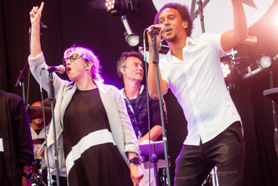 The Dinky Toys @ Midsummerfest Wommelgem, picture 6, photographed by Dimitri Vanlommel - FrontView Magazine