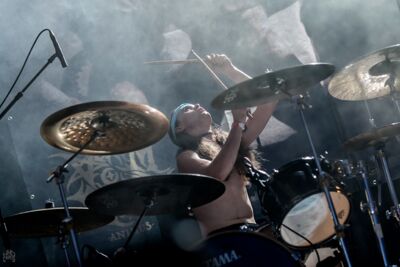 Venom Prison @ Ieper Hardcore Fest, picture 18, photographed by Luc Luyten - FrontView Magazine