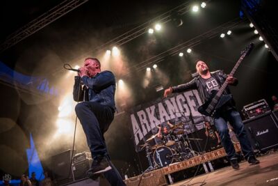 Arkangel @ Ieper Hardcore Fest, picture 11, photographed by Luc Luyten - FrontView Magazine