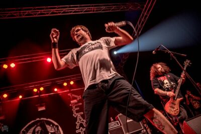 Napalm Death @ Ieper Hardcore Fest, picture 15, photographed by Luc Luyten - FrontView Magazine
