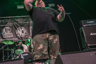 Sheer Terror @ Ieper Hardcore Fest, picture 10, photographed by Luc Luyten - FrontView Magazine
