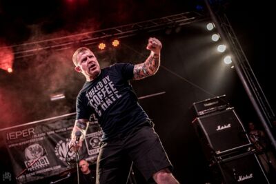 Slapshot @ Ieper Hardcore Fest, picture 16, photographed by Luc Luyten - FrontView Magazine