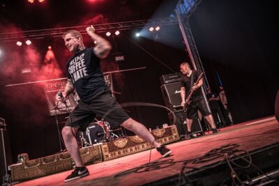 Slapshot @ Ieper Hardcore Fest, picture 17, photographed by Luc Luyten - FrontView Magazine