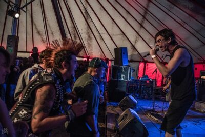 Subhumans @ Ieper Hardcore Fest, picture 16, photographed by Luc Luyten - FrontView Magazine