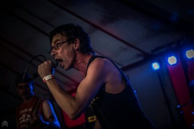 Subhumans @ Ieper Hardcore Fest, picture 20, photographed by Luc Luyten - FrontView Magazine