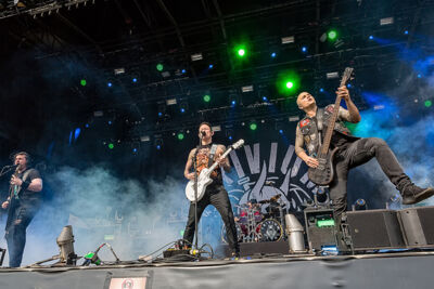 Trivium @ Alcatraz 2017, foto 3, foto's door Edwin Houdevelt - FrontView Magazine