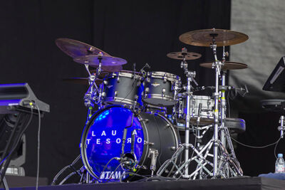 Laura Tesoro @ Marktrock Aalst, picture 1, photographed by dirk janssens - FrontView Magazine
