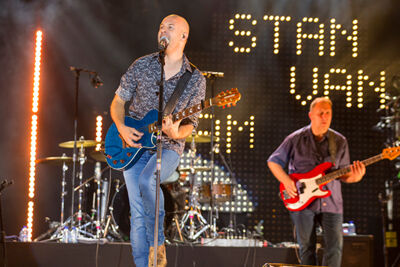 Stan Van Samang @ Marktrock Aalst, picture 3, photographed by dirk janssens - FrontView Magazine