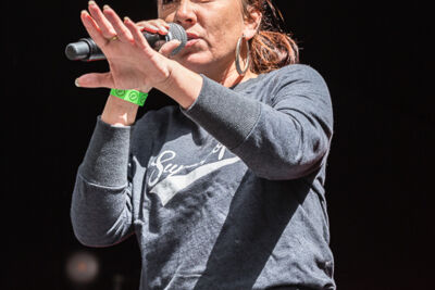 Slongs Dievanongs @ Boterhammen in het Park (dag 1), foto 2, foto's door Patric Wijns - FrontView Magazine