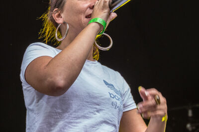 Slongs Dievanongs @ Boterhammen in het Park (dag 1), foto 15, foto's door Patric Wijns - FrontView Magazine