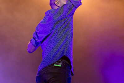 Stan van Samang @ Maanrock, picture 2, photographed by Frank Lambrechts - FrontView Magazine