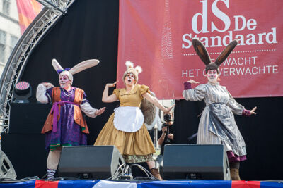 Music Hall presents: Roodkapje en Mozart @ Cultuurmarkt Antwerpen 2017, foto 14, foto's door Goele Bormans - FrontView Magazine
