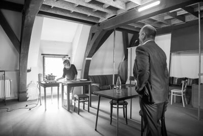 Repetities Skylight Mémoire Perdue, picture 5, photographed by Goele Bormans - FrontView Magazine