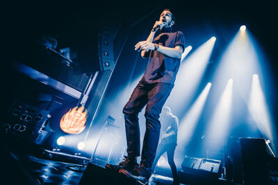 Editors for Life @ Ancienne Belgique, picture 1, photographed by Elke Briers - FrontView Magazine