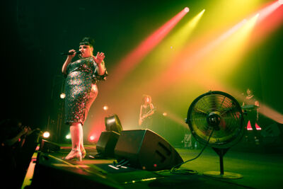 Beth Ditto @ l'Aéronef Lille, picture 1, photographed by FrontView Magazine