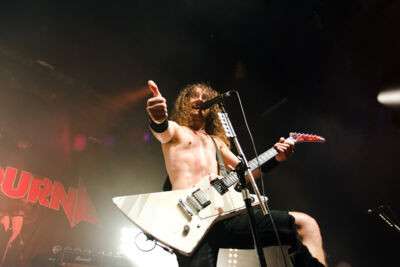 Airbourne @ Het Depot, picture 11, photographed by Magali Decamps - FrontView Magazine