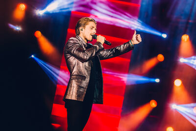 André Hazes @ Ahoy Rotterdam, foto 2, foto's door Elke Briers - FrontView Magazine