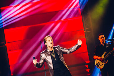 André Hazes @ Ahoy Rotterdam, foto 4, foto's door Elke Briers - FrontView Magazine