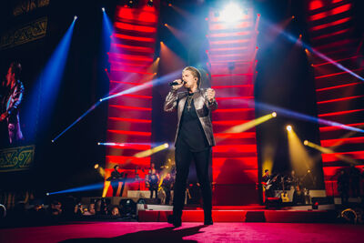 André Hazes @ Ahoy Rotterdam, foto 7, foto's door Elke Briers - FrontView Magazine