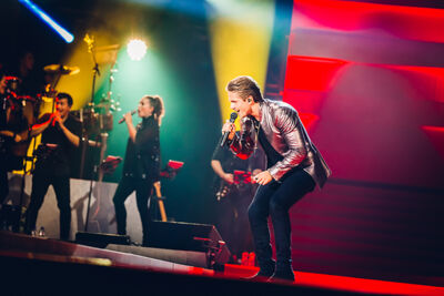 André Hazes @ Ahoy Rotterdam, foto 9, foto's door Elke Briers - FrontView Magazine