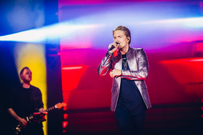 André Hazes @ Ahoy Rotterdam, foto 10, foto's door Elke Briers - FrontView Magazine