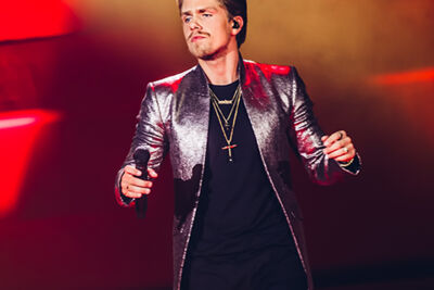 André Hazes @ Ahoy Rotterdam, foto 12, foto's door Elke Briers - FrontView Magazine