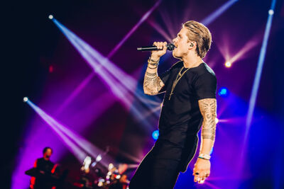 André Hazes @ Ahoy Rotterdam, foto 15, foto's door Elke Briers - FrontView Magazine