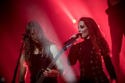 Epica @ Depot Leuven, foto 9, foto's door Luc Luyten - FrontView Magazine