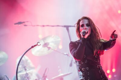 Epica @ Depot Leuven, foto 15, foto's door Luc Luyten - FrontView Magazine