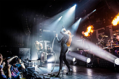 Epica @ Trix, foto 1, foto's door Jef Peeters - FrontView Magazine