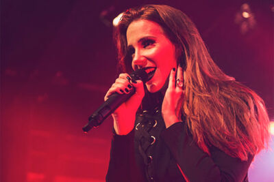 Epica @ Trix, foto 4, foto's door Jef Peeters - FrontView Magazine